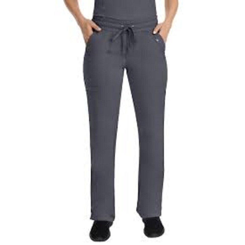 Purple Label by Healing Hands Tanya Scrub Gray Cargo Pants Women's size 2X
